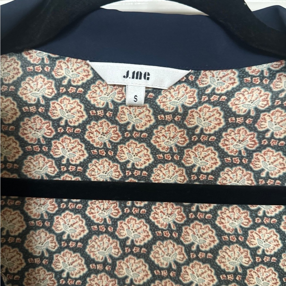 J.ING Tan Buttoned Blouse with Notched Collar - Picture 2 of 5